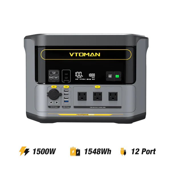 Bundle FlashSpeed 1500 +1548Wh Extra Battery + 400W Solar Panel