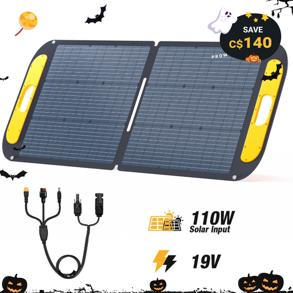 VTOMAN 110W Foldable Portable Solar Panels
