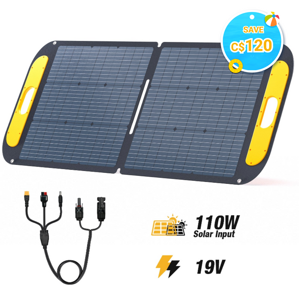Panneaux solaires portables pliables VTOMAN 110W