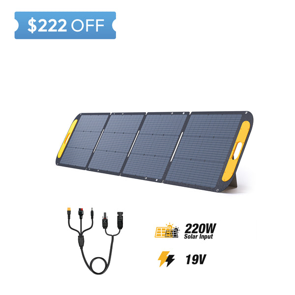 VS220 solar panel save $222 in summer sale