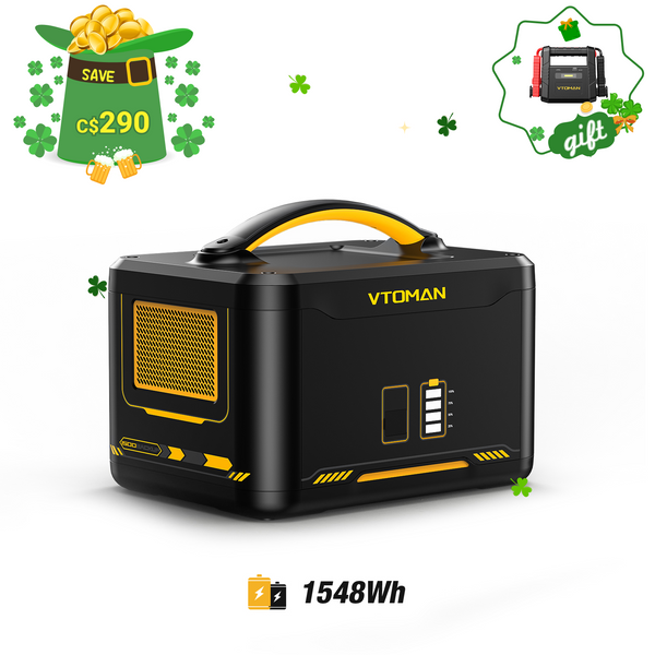 Batterie supplémentaire VTOMAN 1548Wh