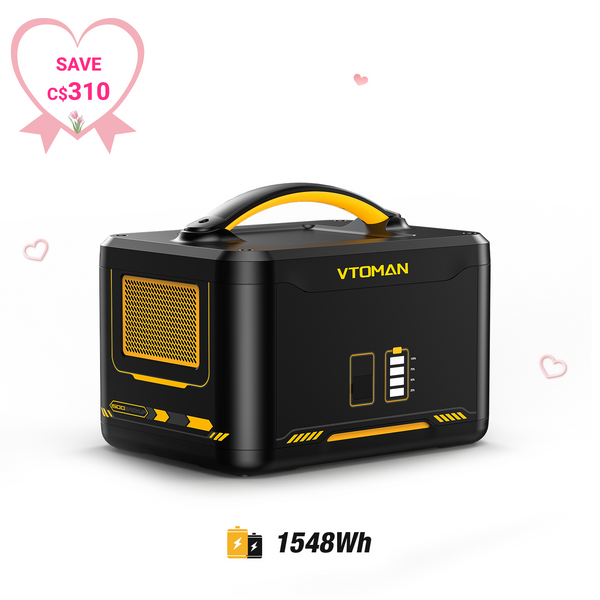 Batterie supplémentaire VTOMAN 1548Wh
