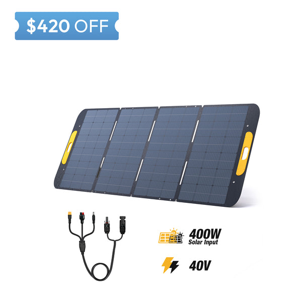 400w solar pane save $420 in summer sale