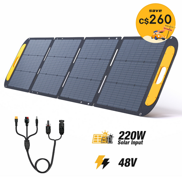 VTOMAN VS220 Pro 220W Portable Solar Panel