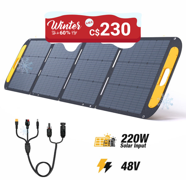 VTOMAN VS220 Pro 220W Portable Solar Panel