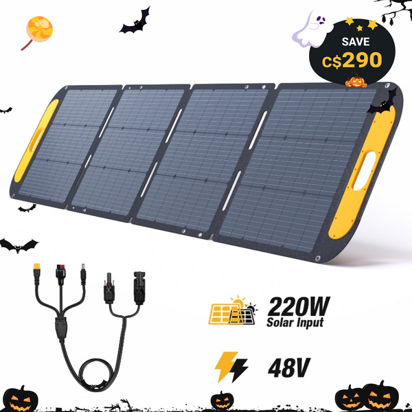 VTOMAN VS220 Pro 220W Portable Solar Panel