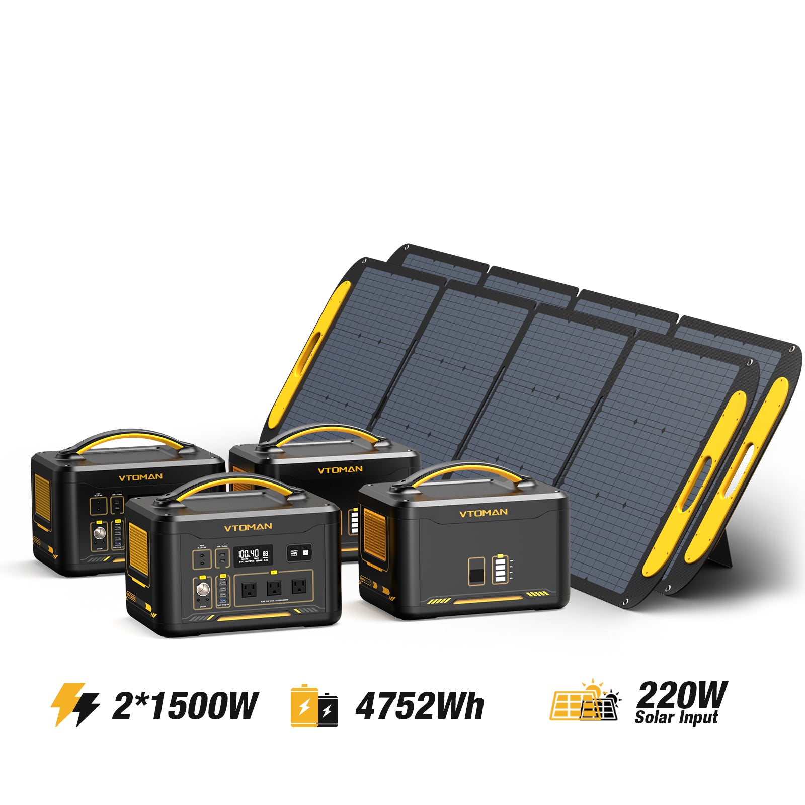 Générateur solaire Jump 1500W/4752Wh 440W