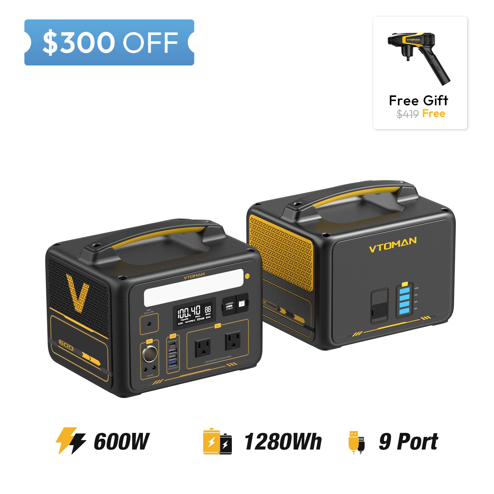 jump 600 and 640wh extra battery save $300 in summer sale