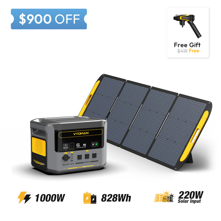 FlashSpeed 1000 and 220w solar panel  save $900 in summer sale