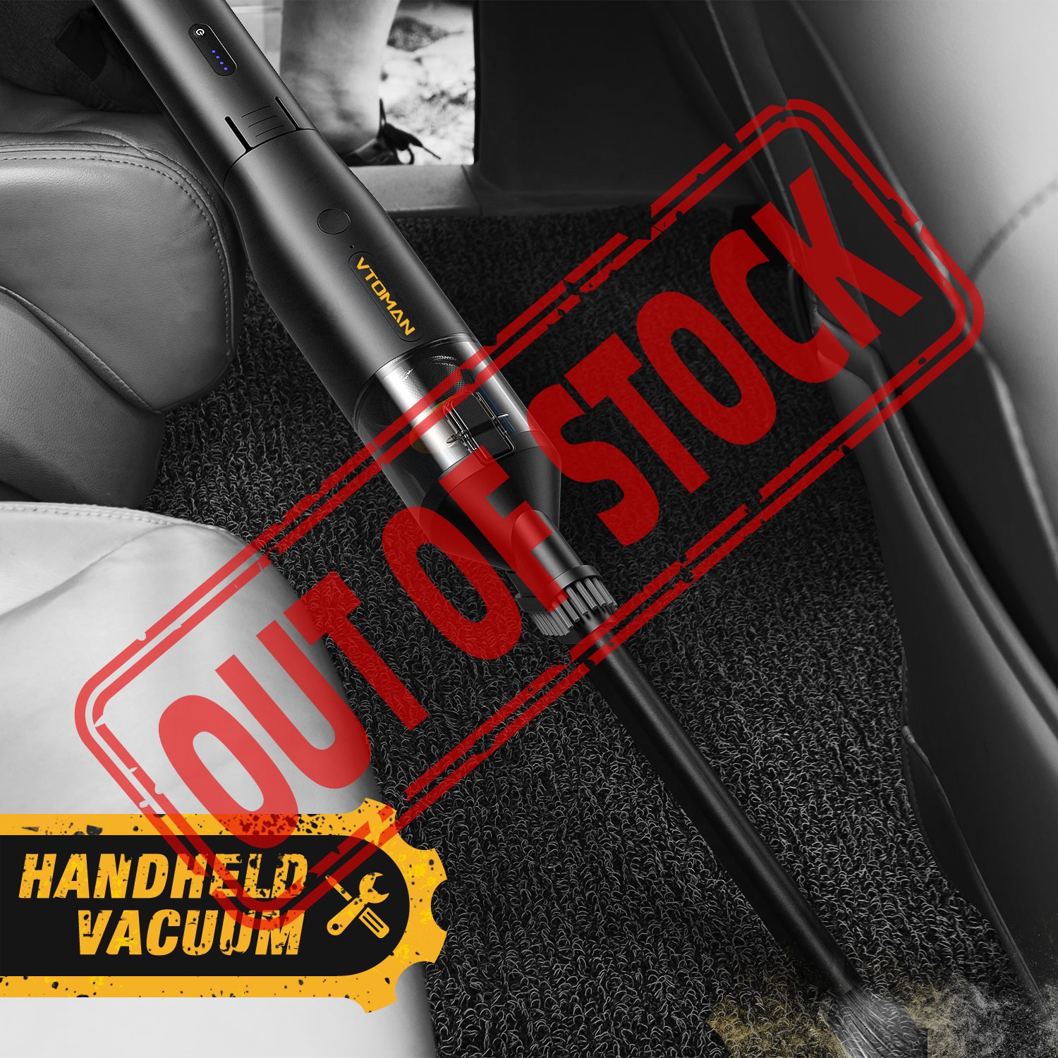 VTOMAN V22 LIFEBMS™ 22000Pa Handheld Car Vacuum with 1500A Jumper Pack