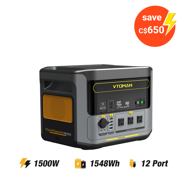 VTOMAN FlashSpeed 1500 Power Station