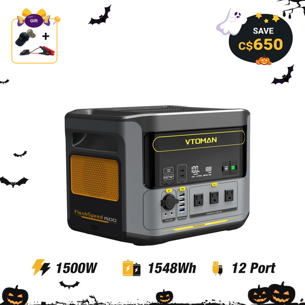 VTOMAN FlashSpeed 1500 Power Station