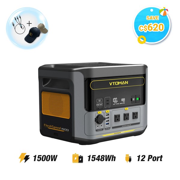 Centrale électrique VTOMAN FlashSpeed ​​1500 