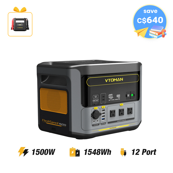 Centrale électrique VTOMAN FlashSpeed ​​1500 