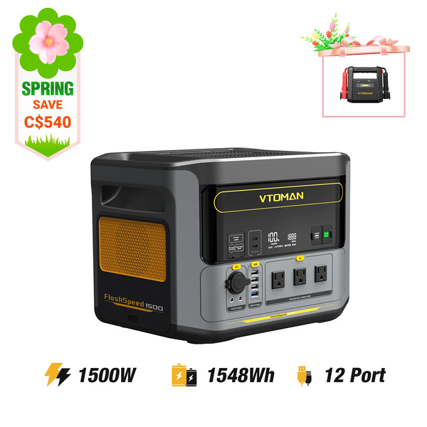 VTOMAN FlashSpeed 1500 Power Station