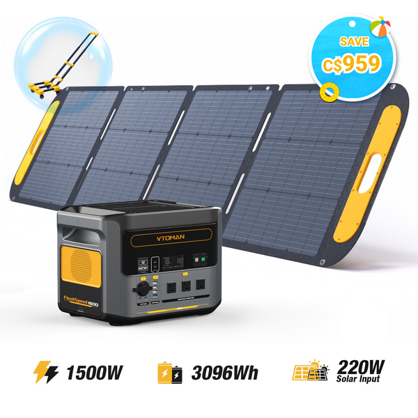 Centrale électrique VTOMAN FlashSpeed ​​1500 