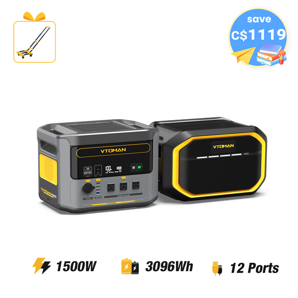 Bundle FlashSpeed ​​1500 + batterie supplémentaire 1548Wh