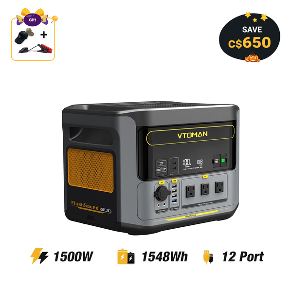 VTOMAN FlashSpeed 1500 Power Station