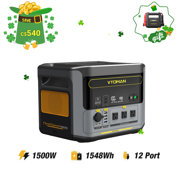 VTOMAN FlashSpeed 1500 Power Station