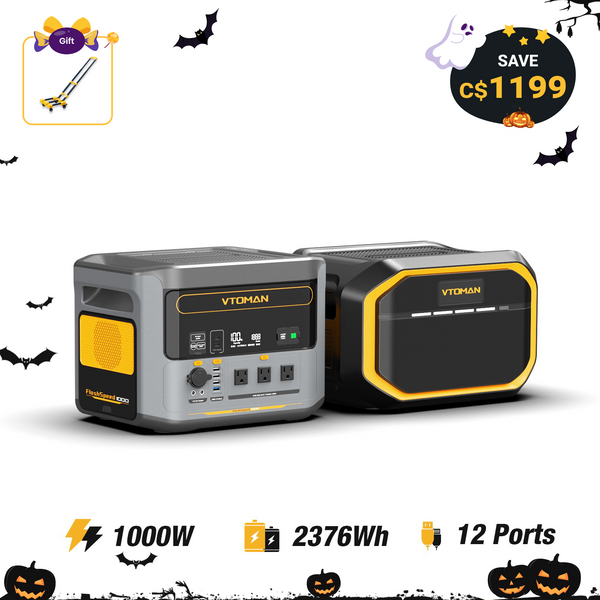 Bundle FlashSpeed 1000 + 1548Wh Extra Battery