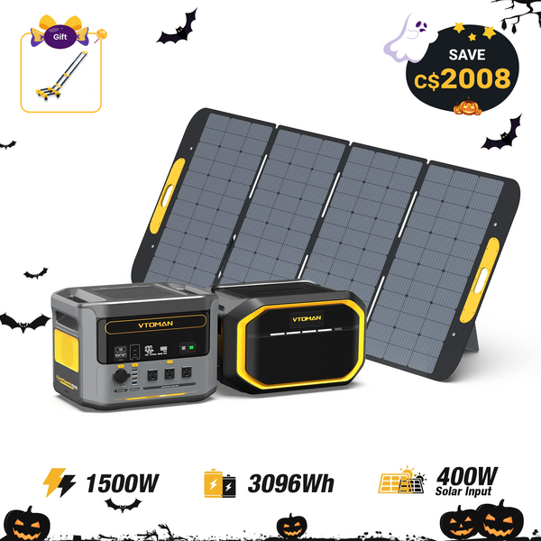 Bundle FlashSpeed 1500 +1548Wh Extra Battery + 400W Solar Panel