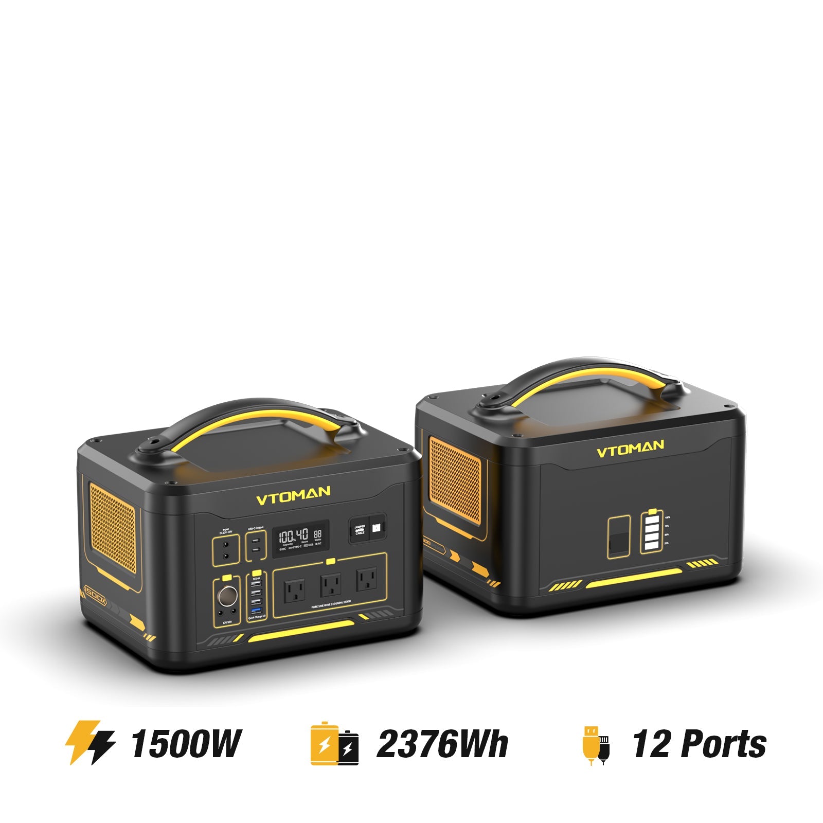 jump 1500x power station and 1548wh extra battery