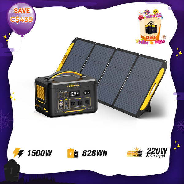 Générateur solaire Jump 1500W/828Wh 220W