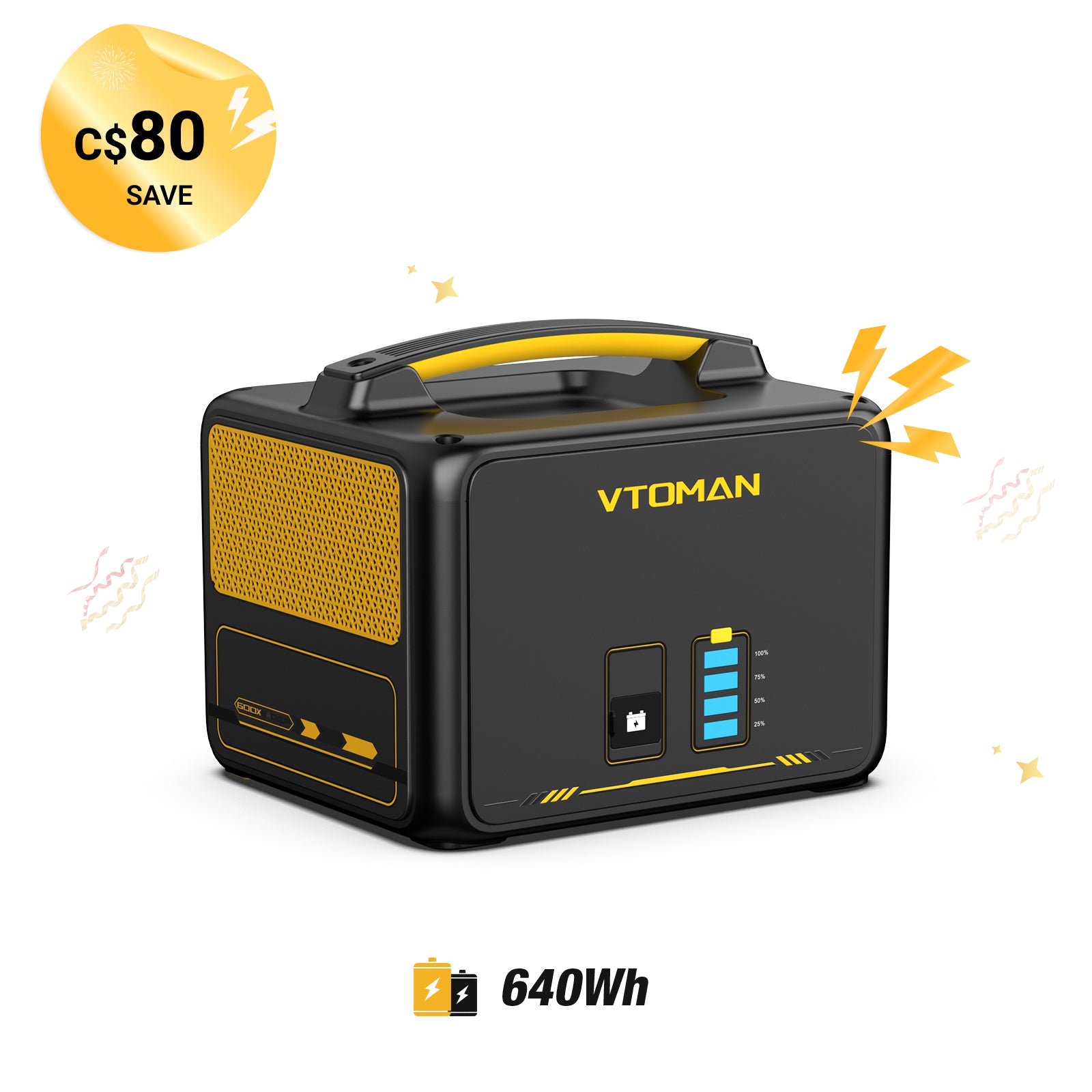 VTOMAN Jump 640Wh Extra Battery