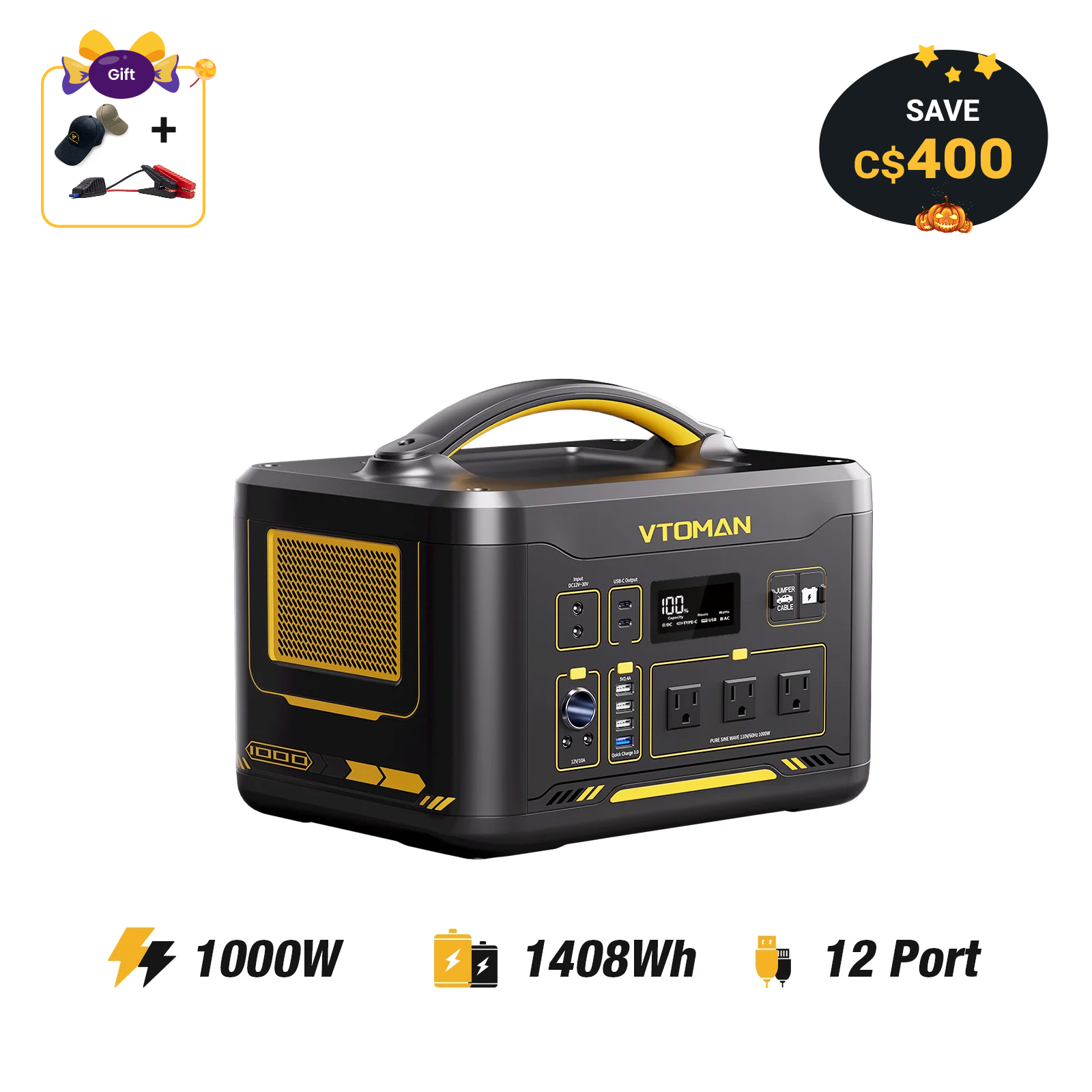 VTOMAN Saut 1000
