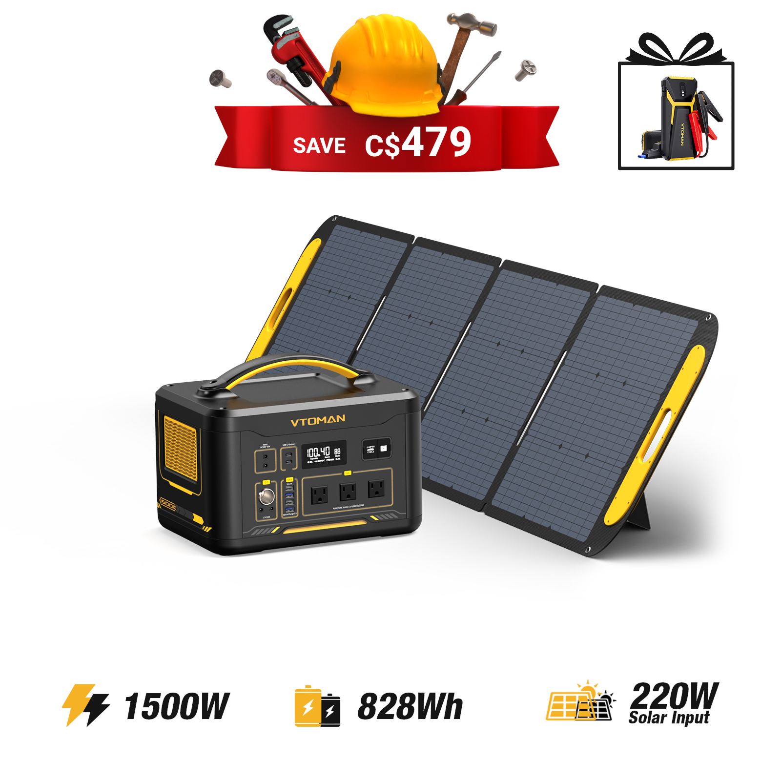 VTOMAN Jump 1500X