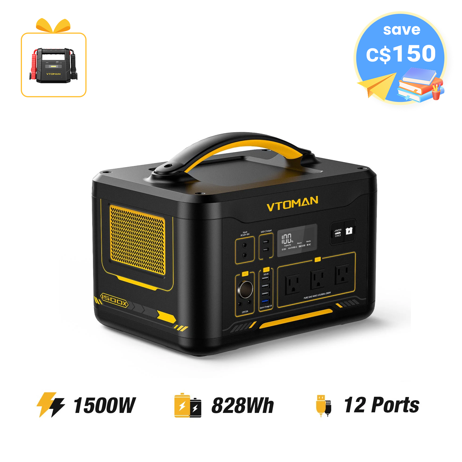 VTOMAN Jump 1500X