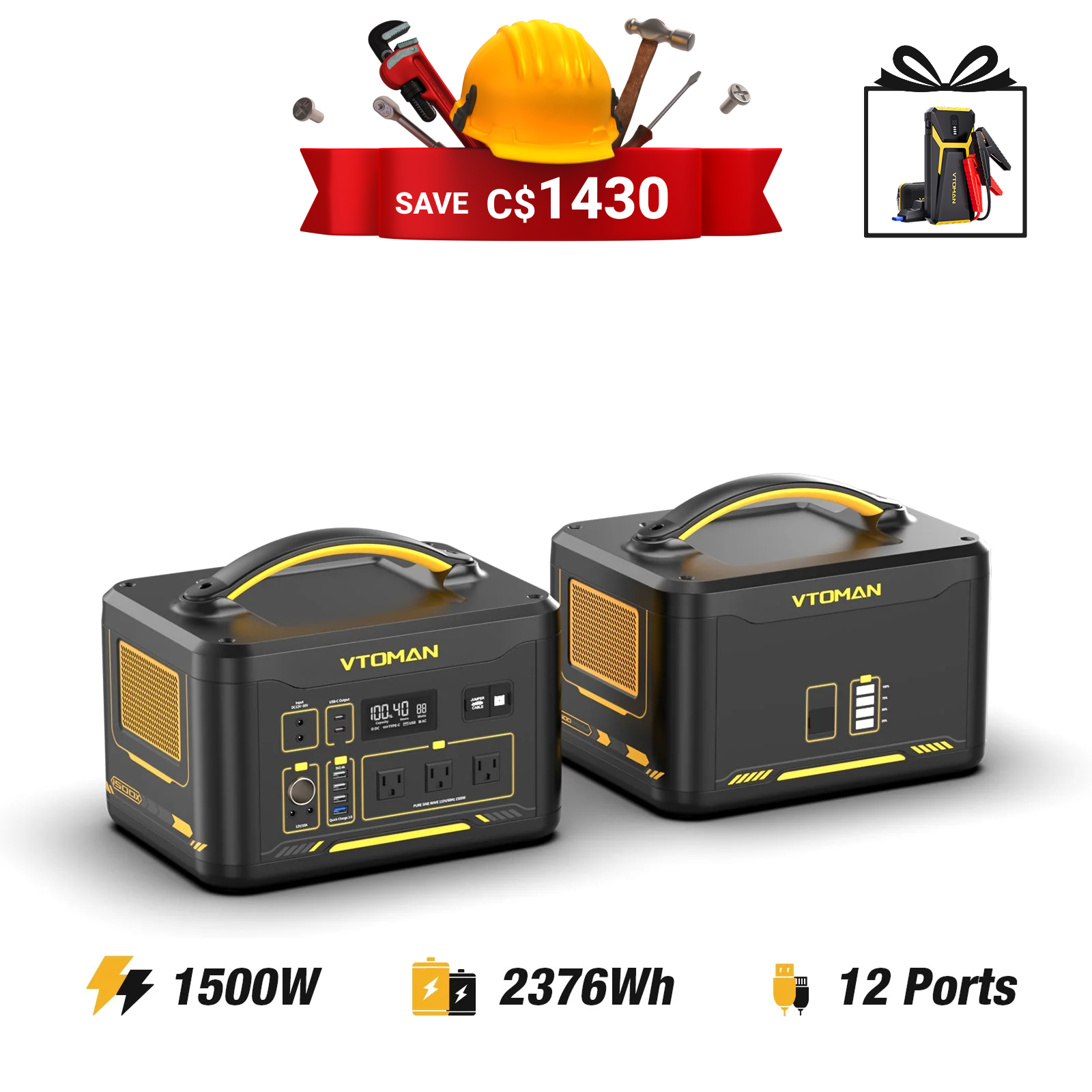 VTOMAN Jump 1500X