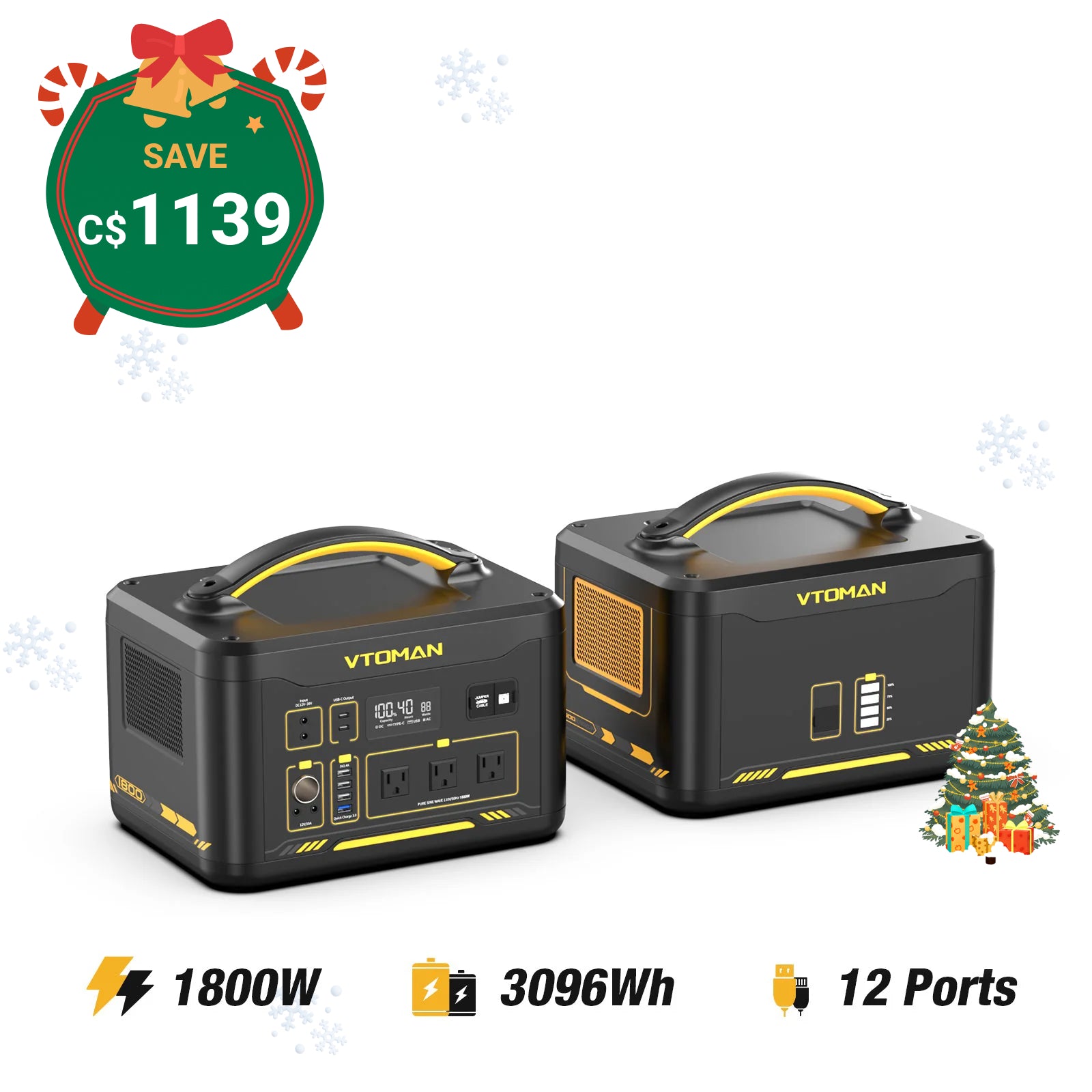 VTOMAN Jump 1548Wh Extra Battery