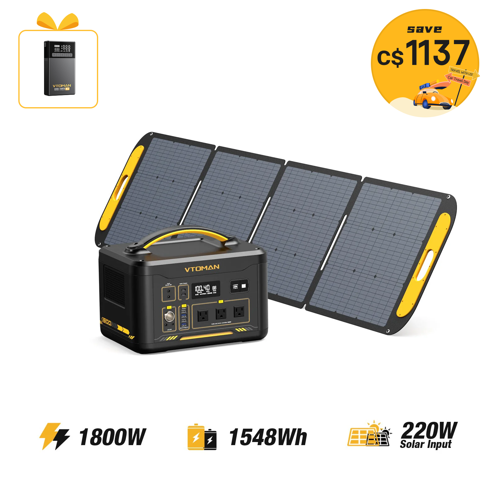 VTOMAN Saut 1800