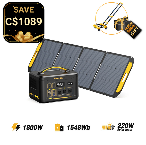 Générateur solaire Jump 1800W/1548Wh 220W