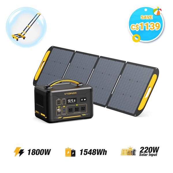 Générateur solaire Jump 1800W/1548Wh 220W