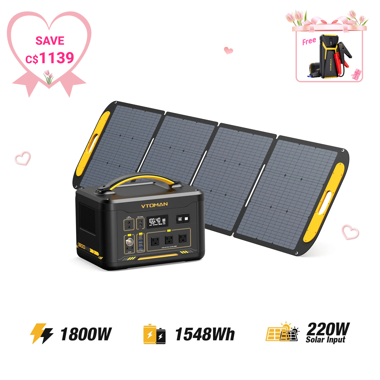 VTOMAN Jump 1800 Power Station