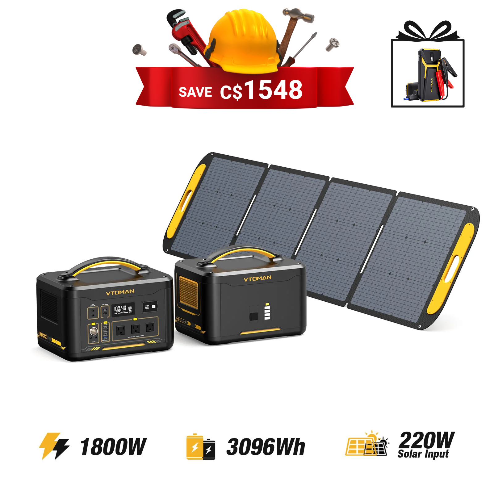 VTOMAN Jump 1800 Power Station