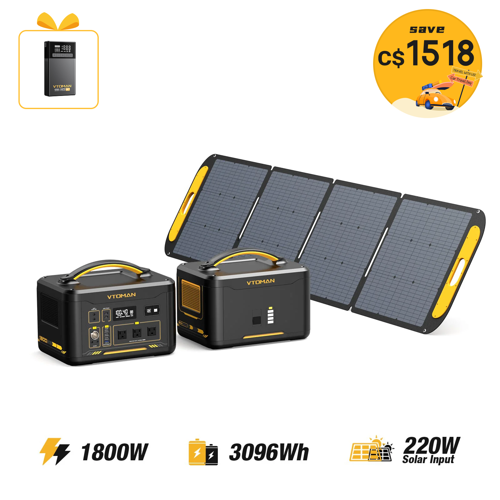 VTOMAN Saut 1800