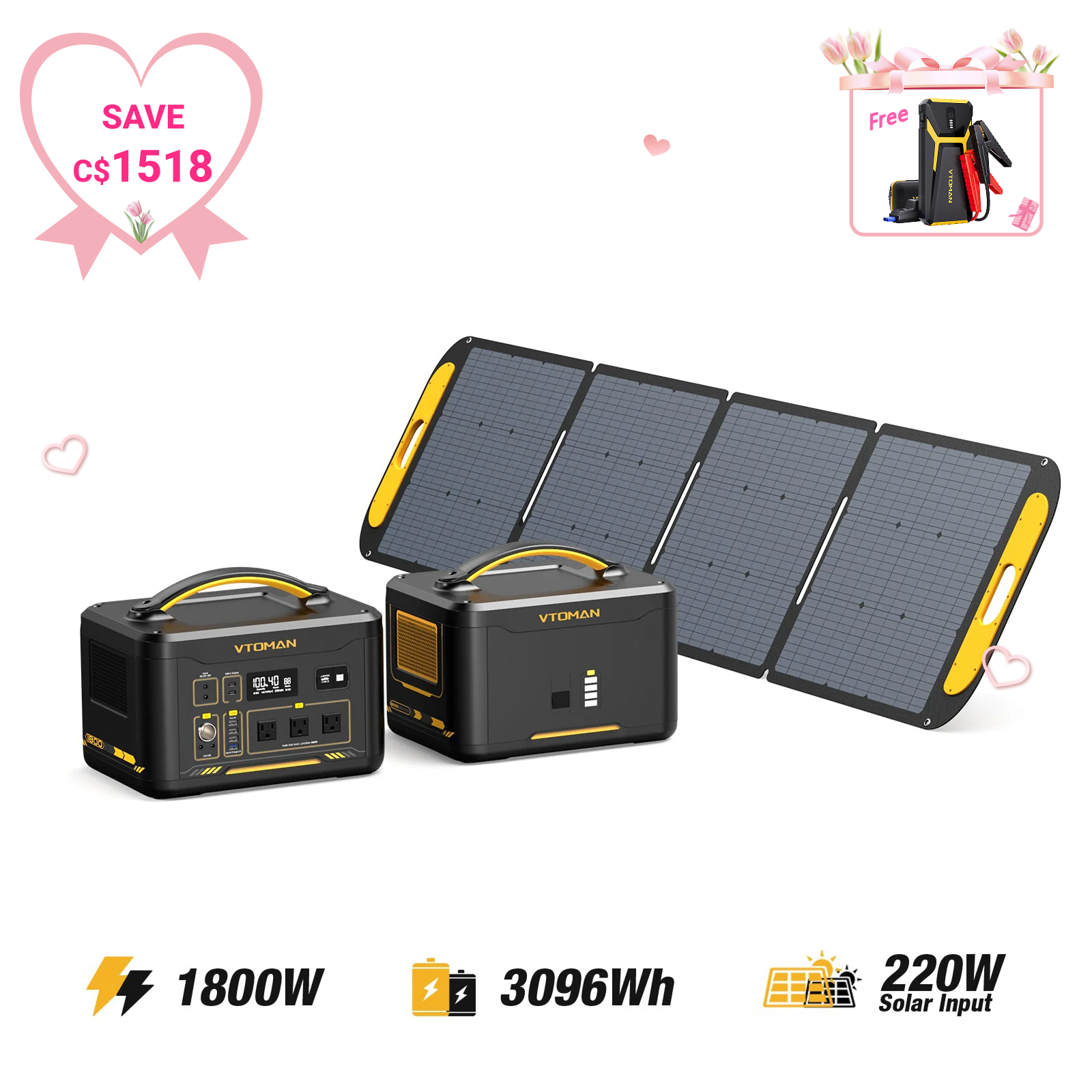 VTOMAN Jump 1800 Power Station