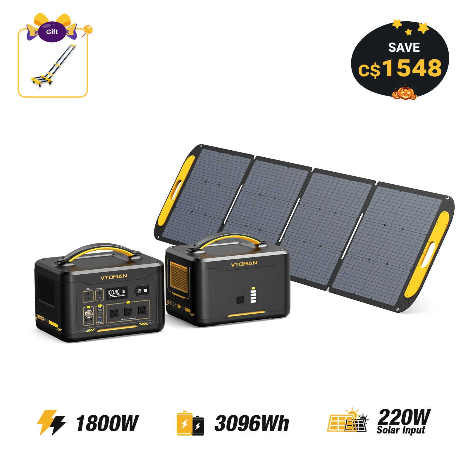 VTOMAN Jump 1800 Power Station