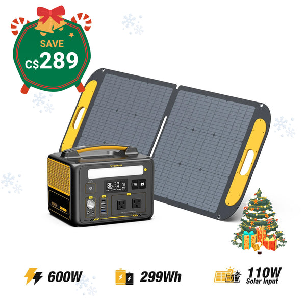 Générateur solaire Jump 600W/299Wh 110W