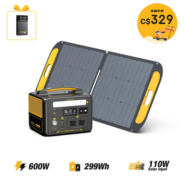 Générateur solaire Jump 600W/299Wh 110W