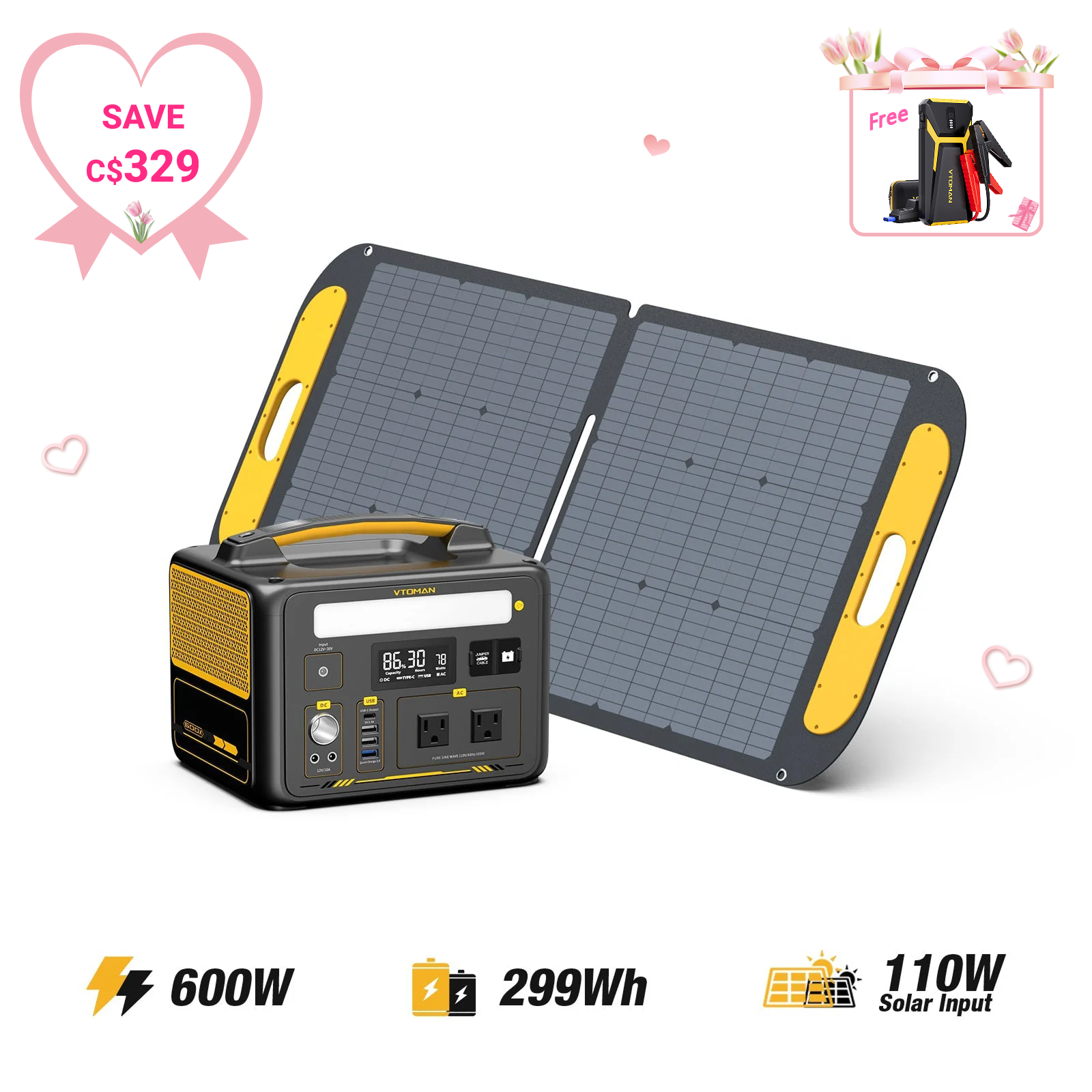VTOMAN Saut 600X