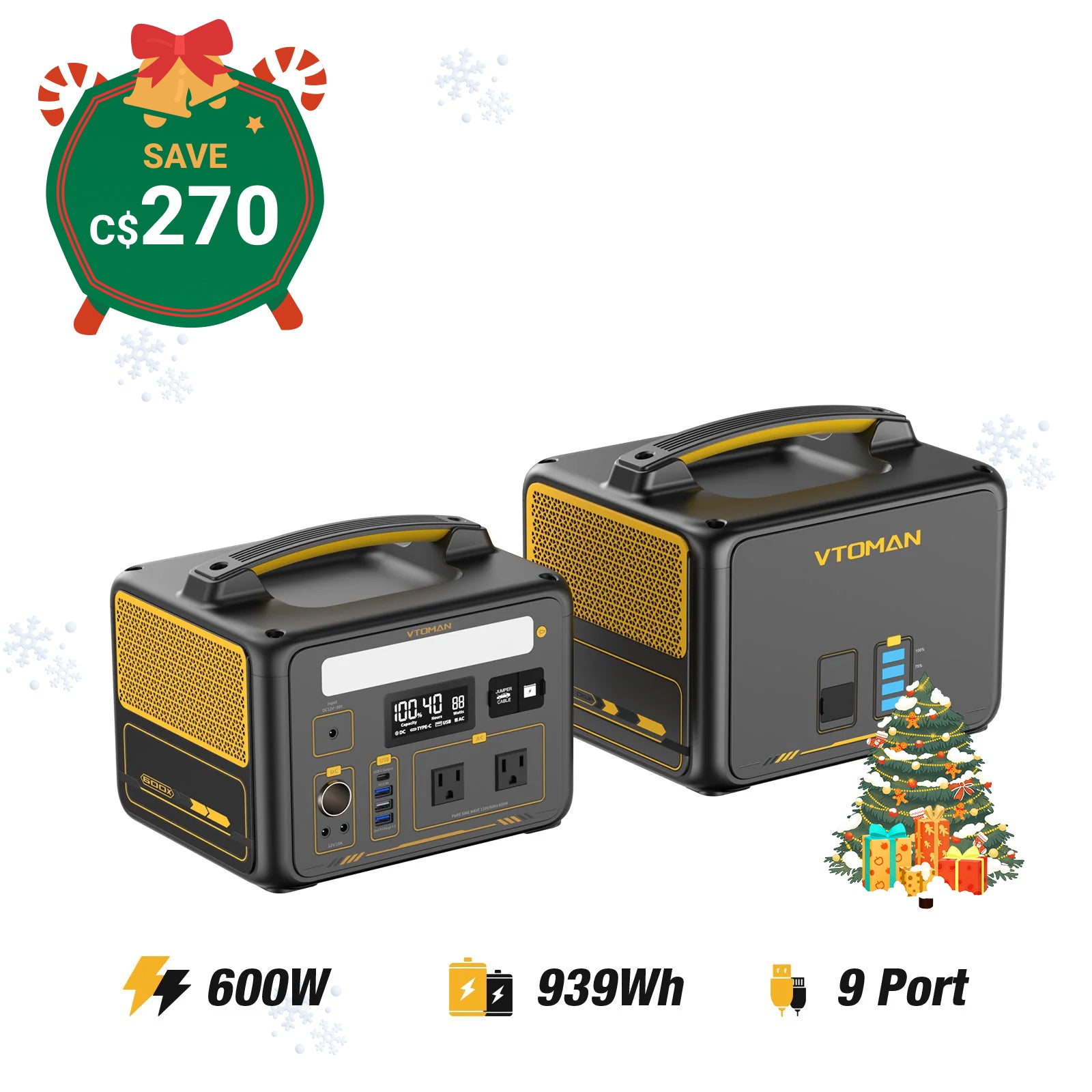 VTOMAN Jump 640Wh Extra Battery