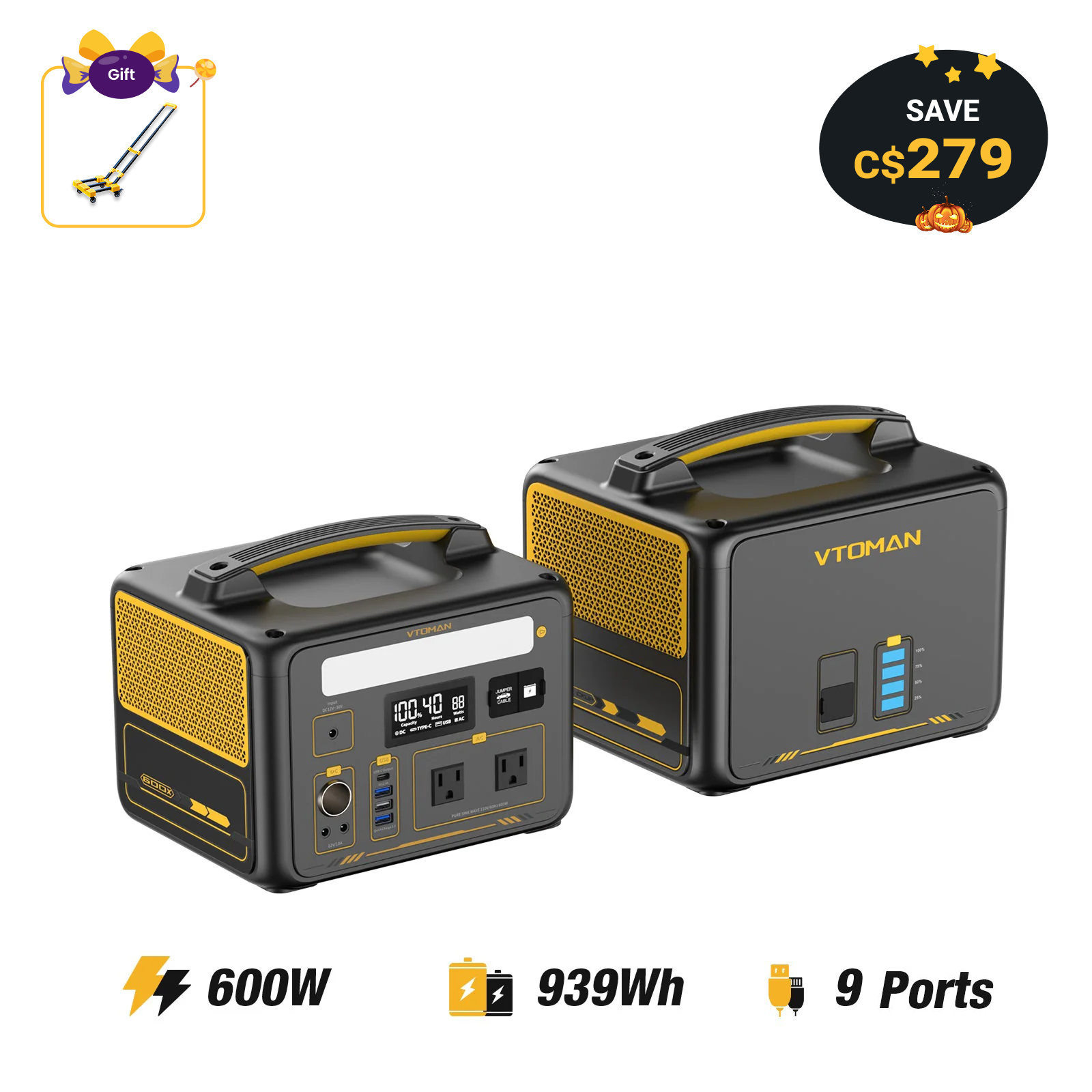 VTOMAN Jump 600X