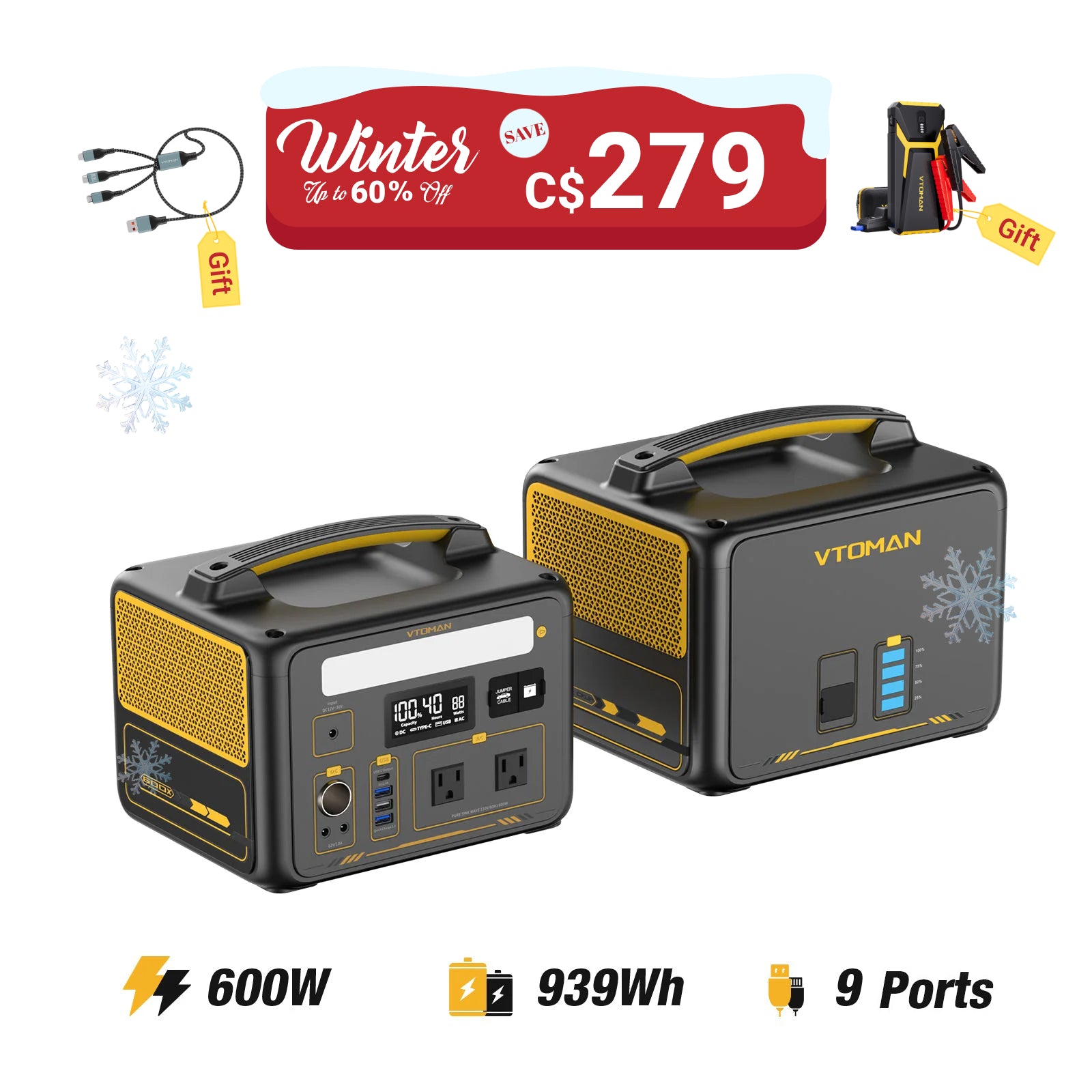 VTOMAN Jump 640Wh Extra Battery