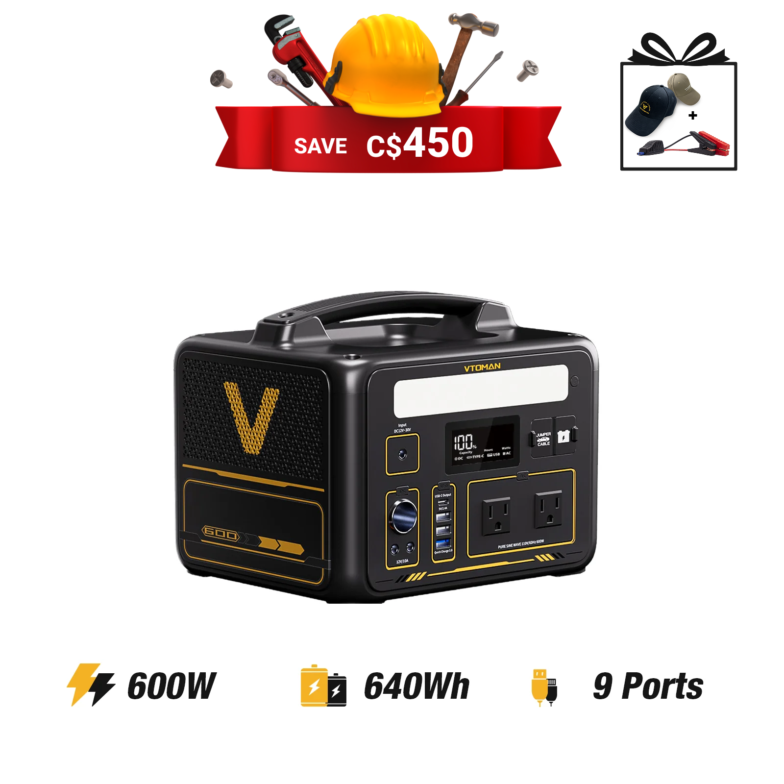 VTOMAN Jump 600