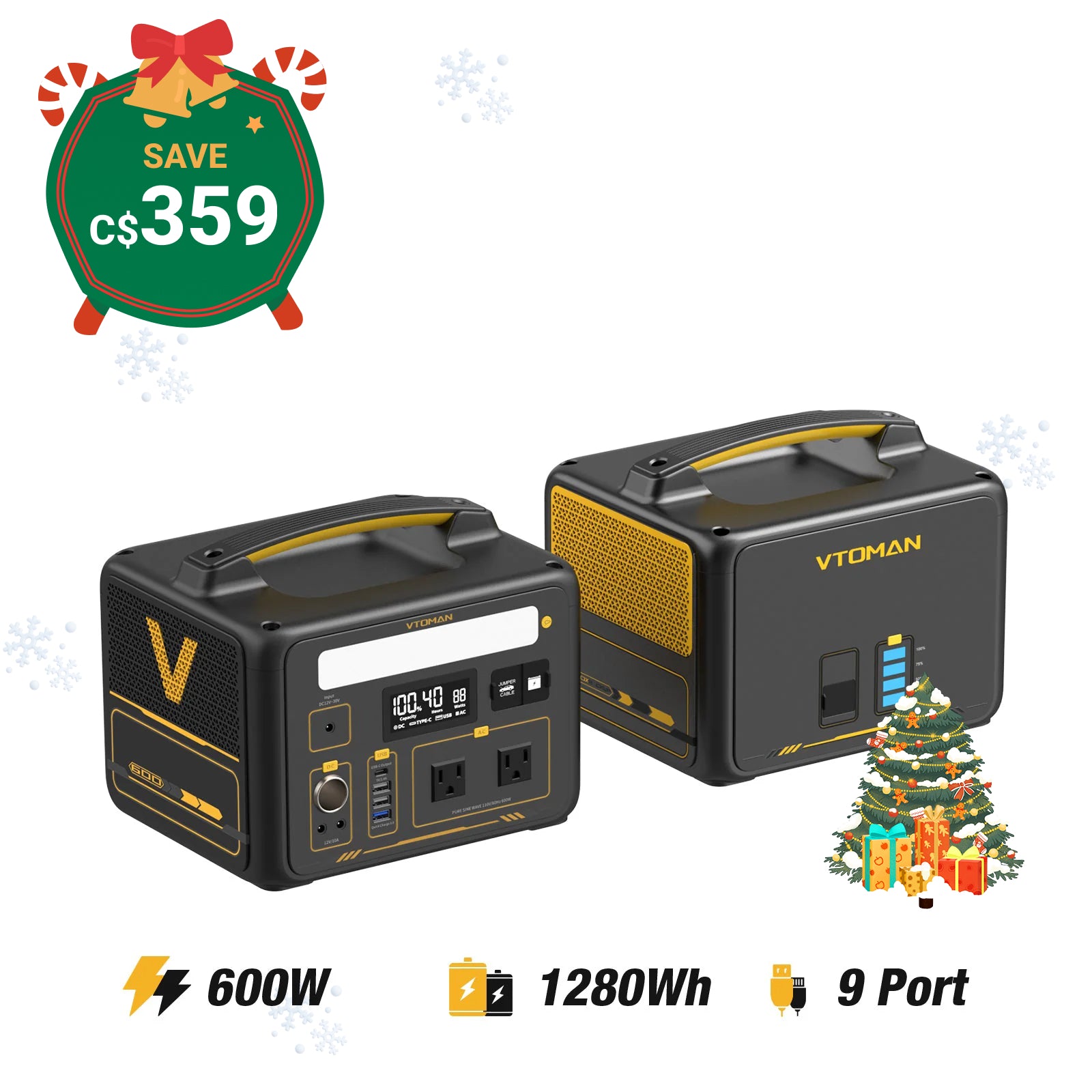 VTOMAN Jump 640Wh Extra Battery