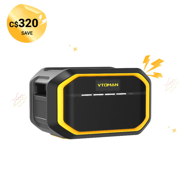 VTOMAN 1548Wh Extra Battery Compatible With FlashSpeed 1500